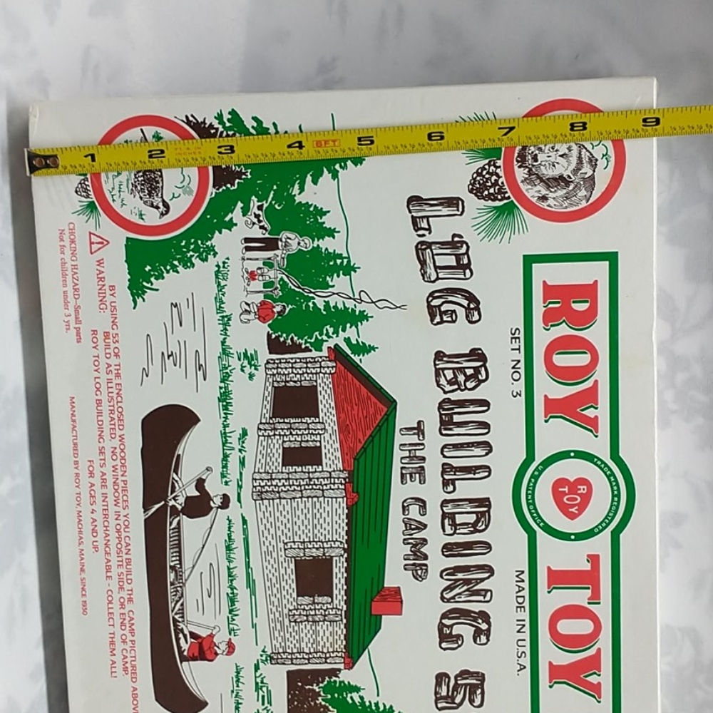 Roy Toy Long Building Set THE CAMP Set #3 - Picture 7 of 8